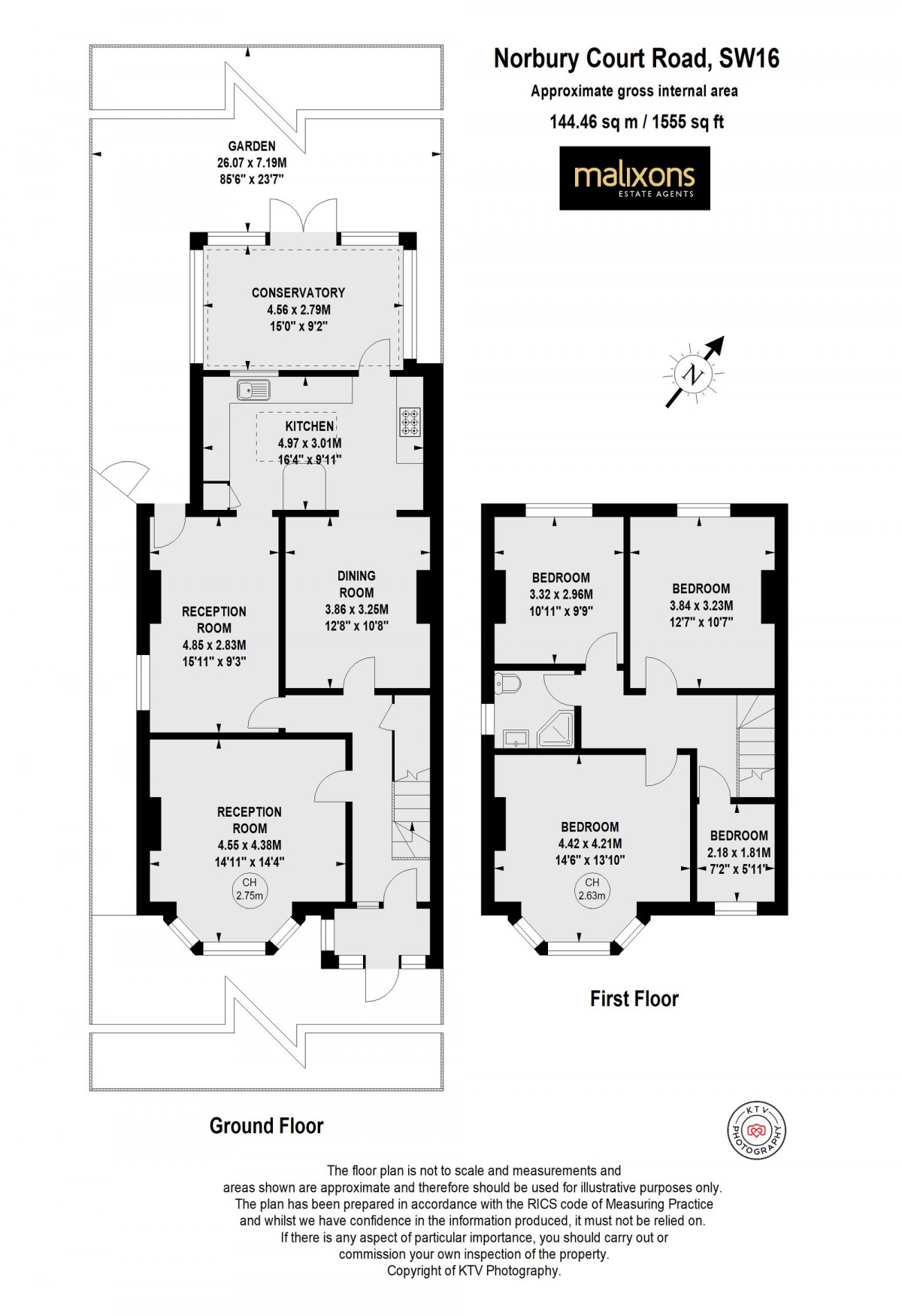 Floorplan for Norbury Court Road, London, SW16