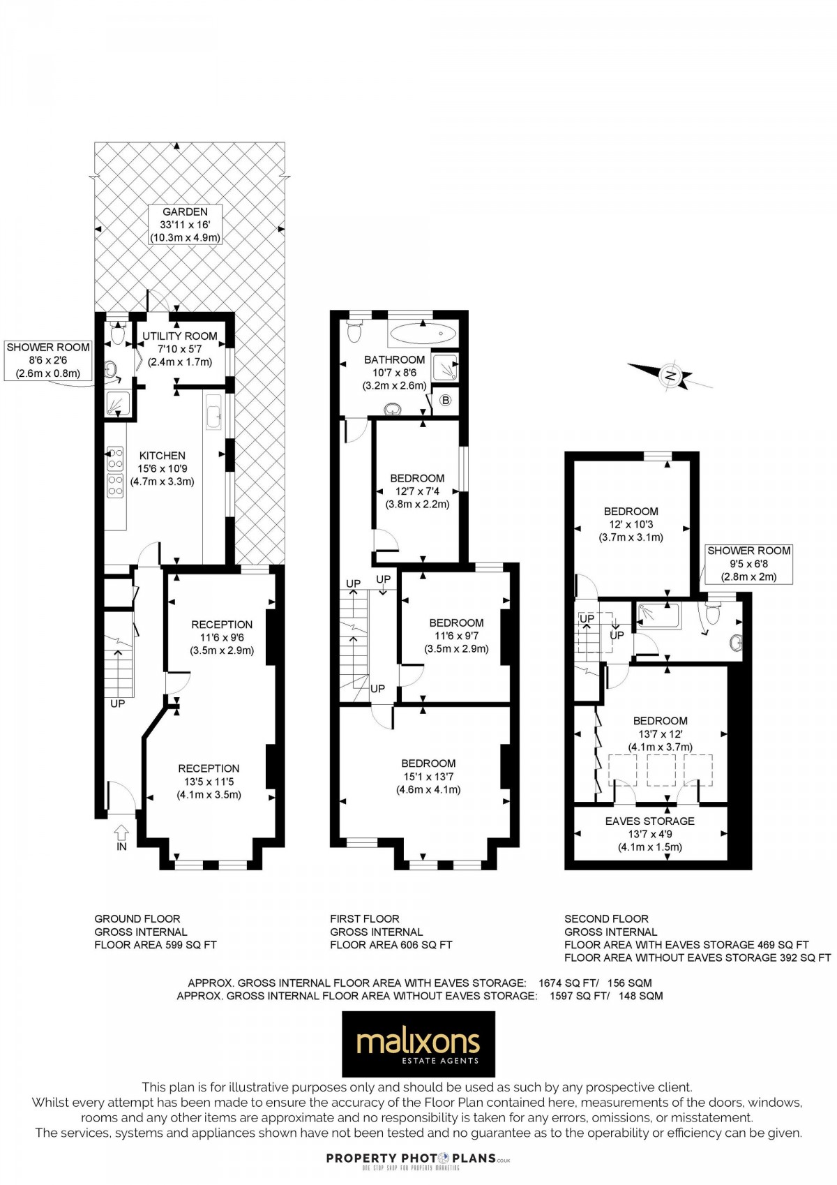 Floorplan for Eastwood Street, London, SW16