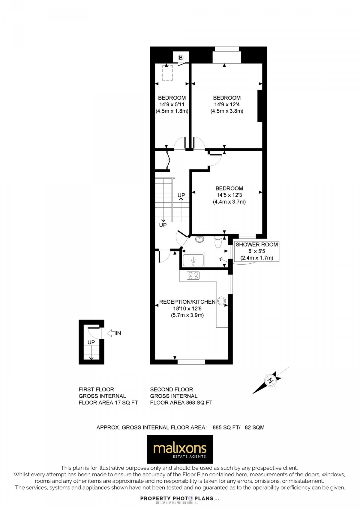 Floorplan for Gleneagle Road, London, SW16