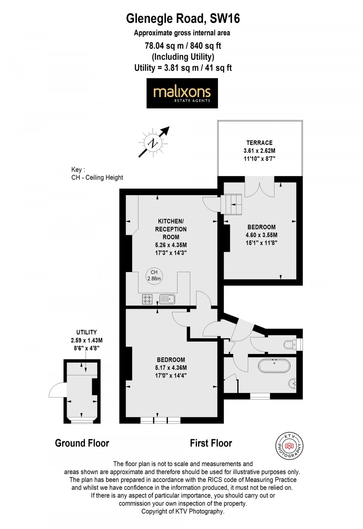 Floorplan for Gleneagle Road, London, SW16