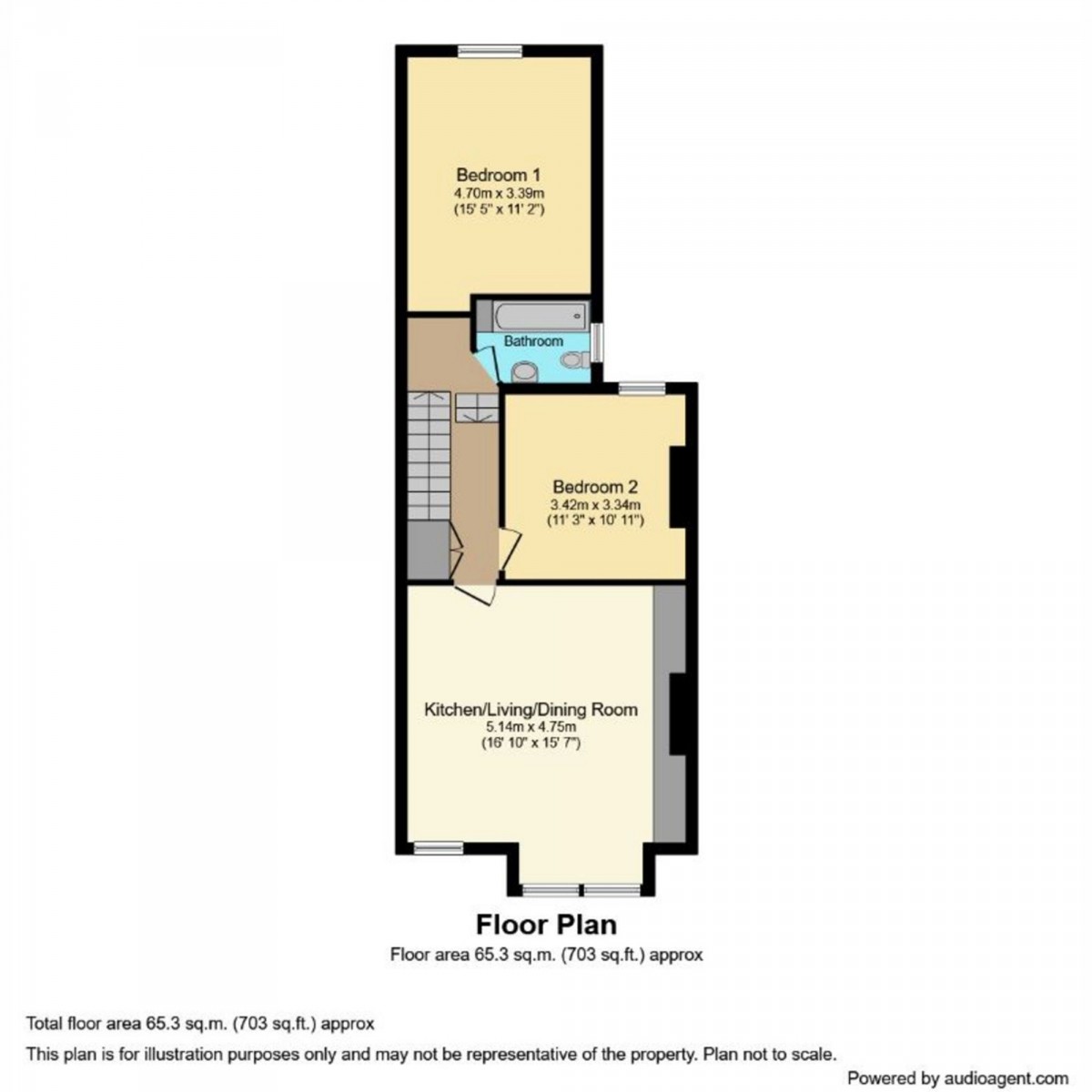 Floorplan for Norwich Road, Thornton Heath, CR7