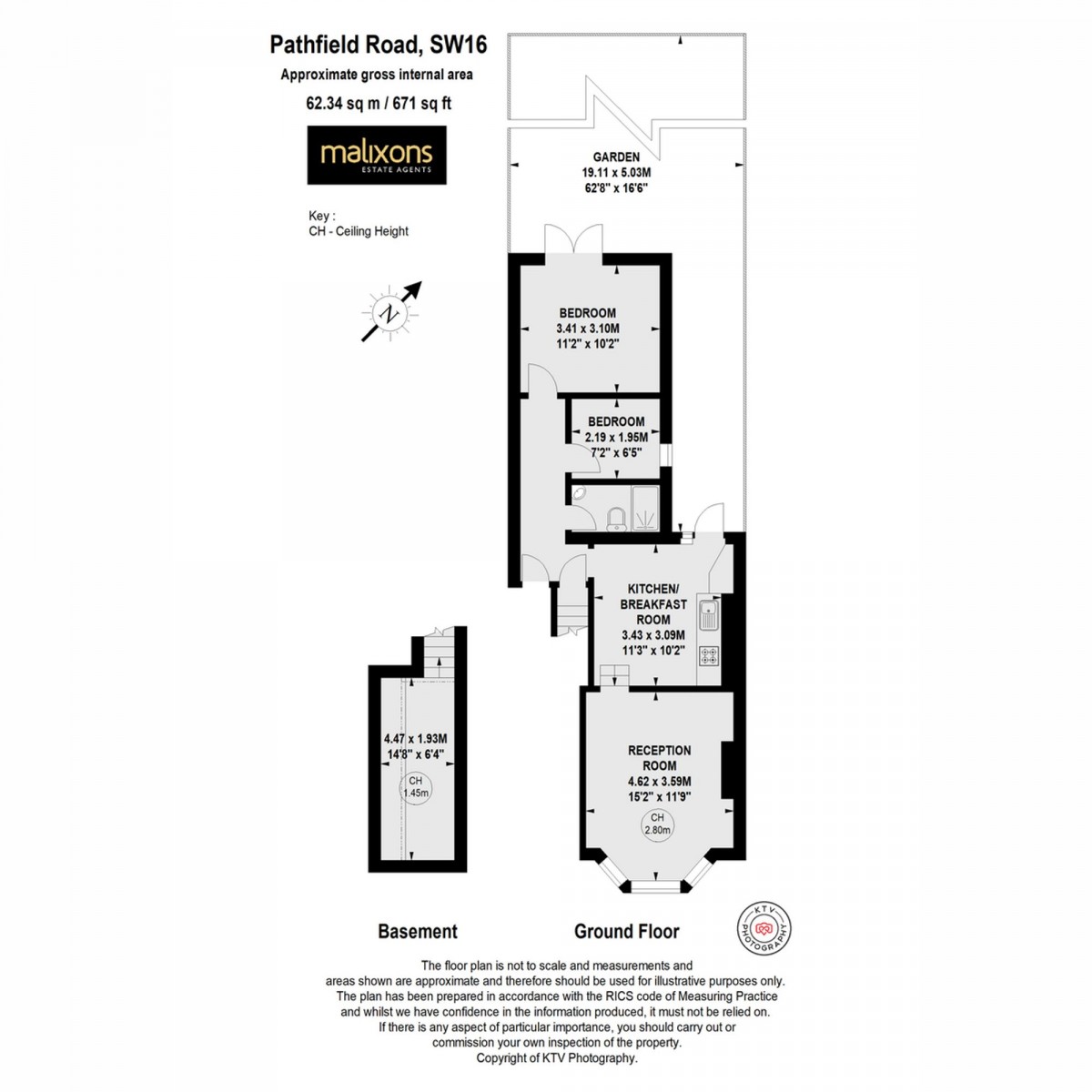 Floorplan for Pathfield Road, London, SW16