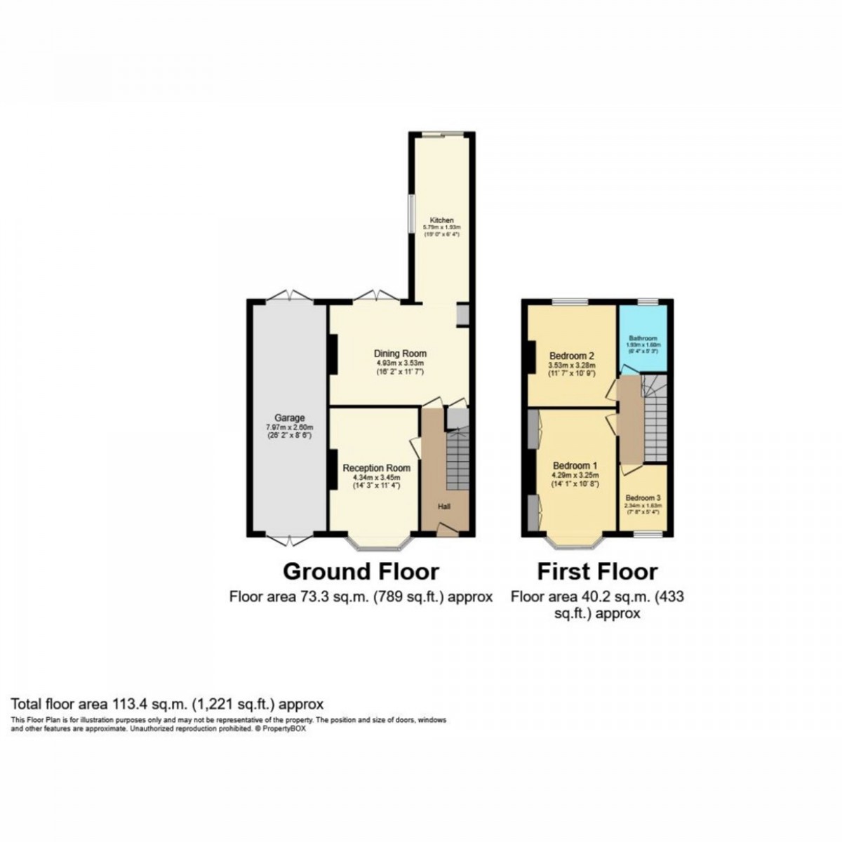 Floorplan for Heyford Road, Mitcham, CR4