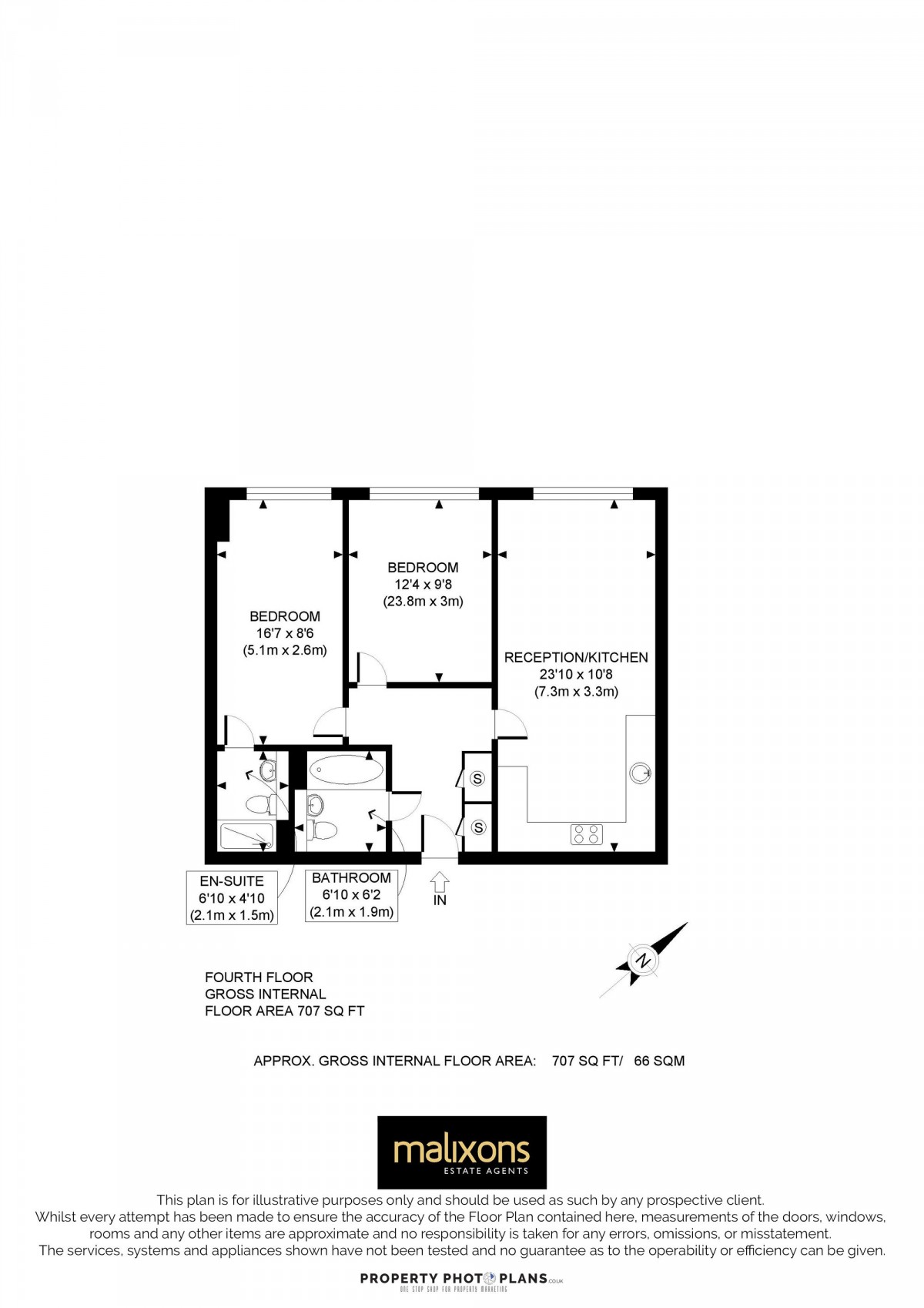 Floorplan for Talbot Close, Oak Lodge Talbot Close, CR4