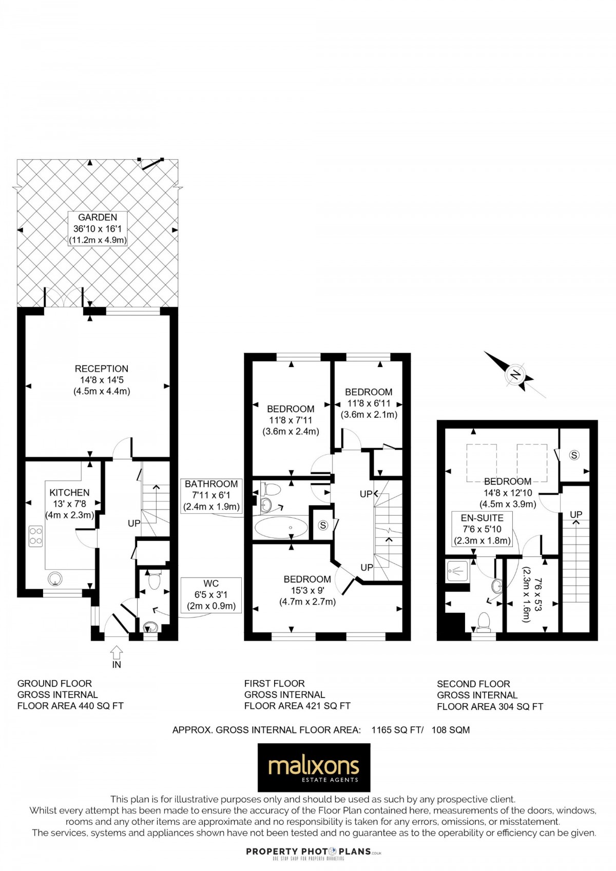 Floorplan for Old School Place, Croydon, CR0