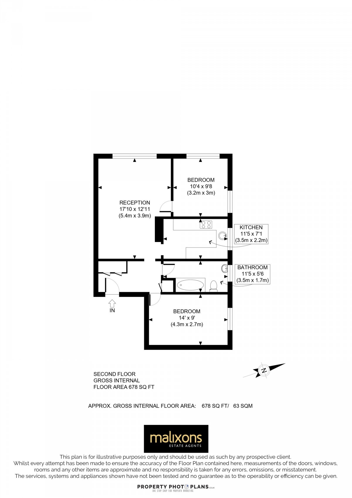Floorplan for Epsom Road, Croydon, CR0