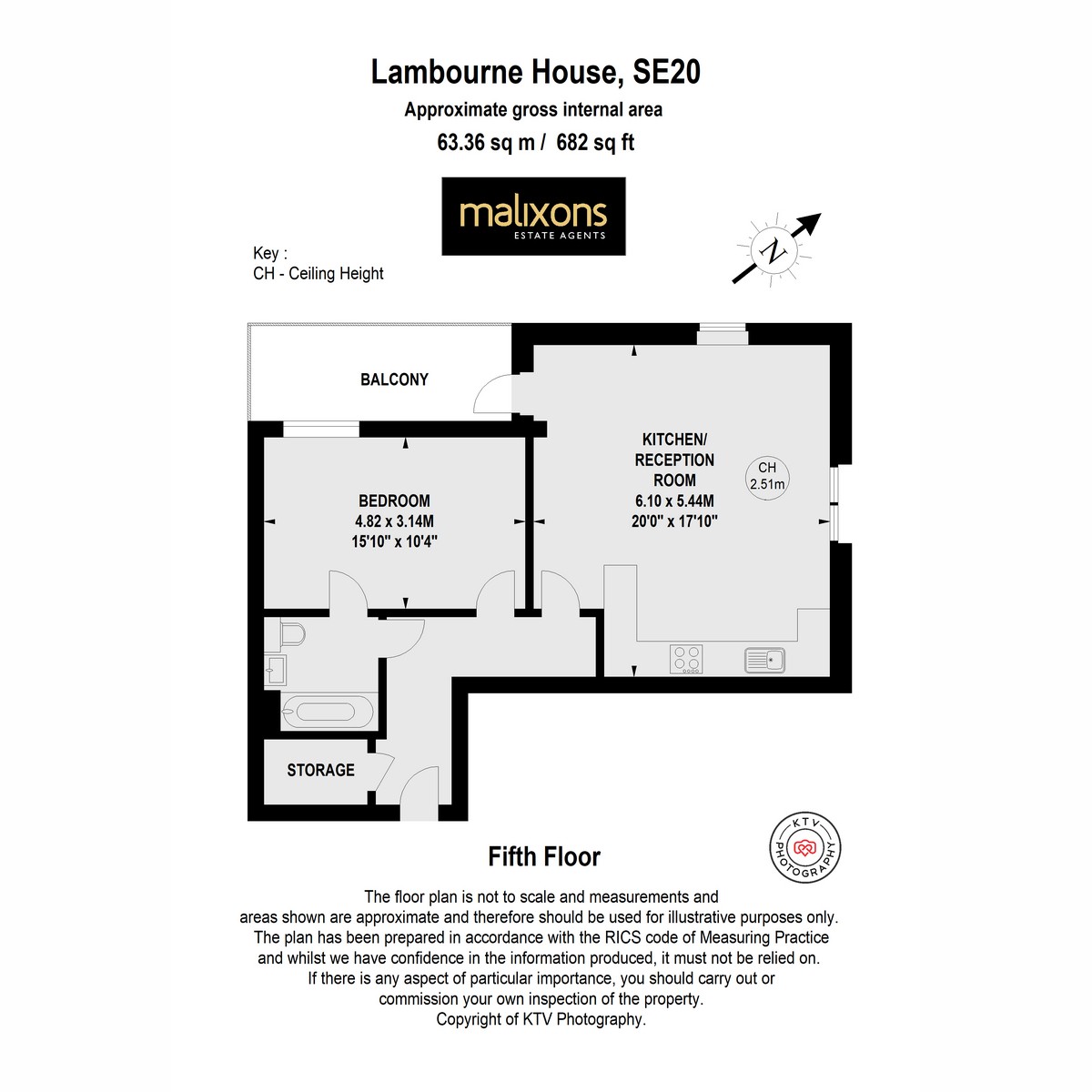 Floorplan for Apple Yard, London, SE20