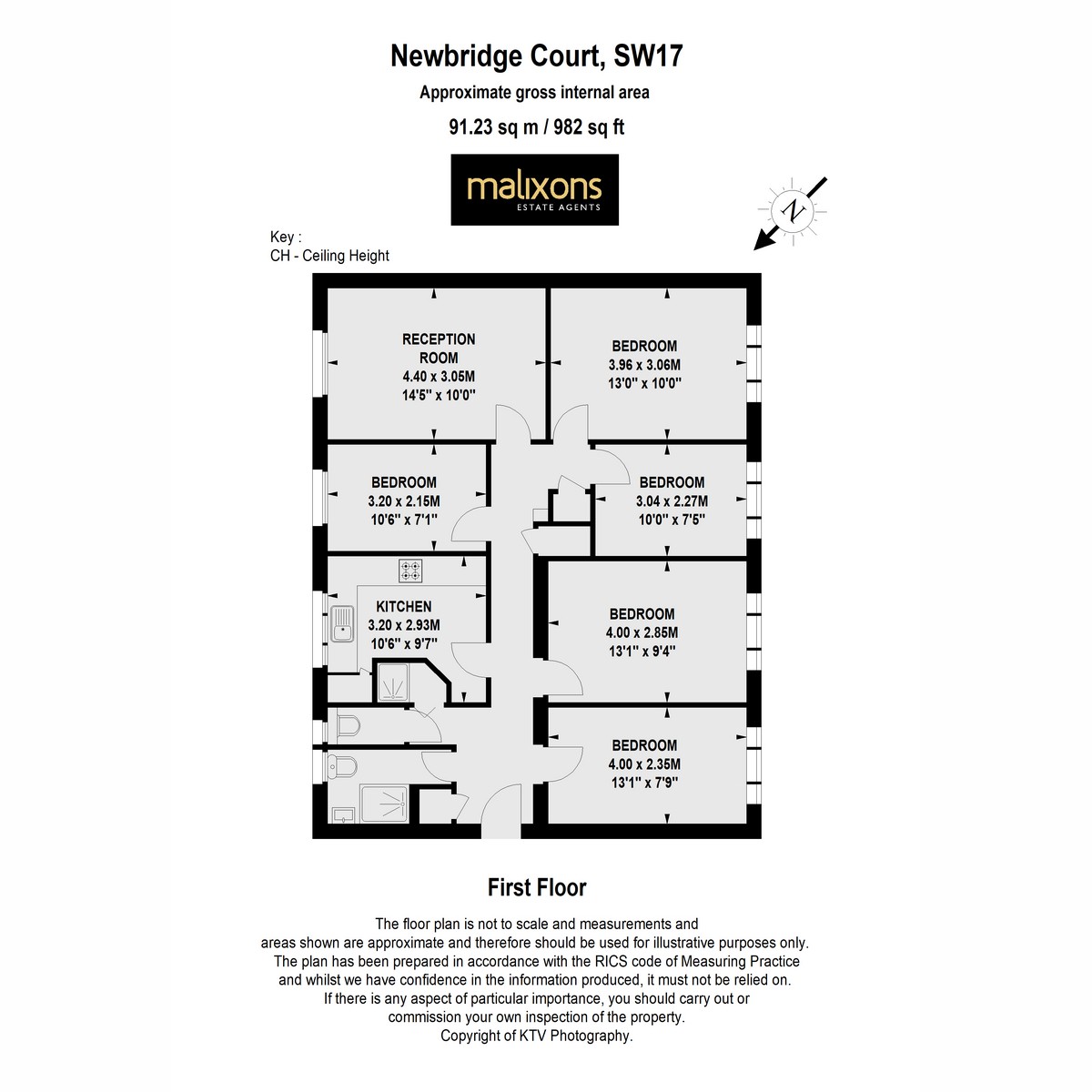 Floorplan for Hazelhurst Road, London, SW17