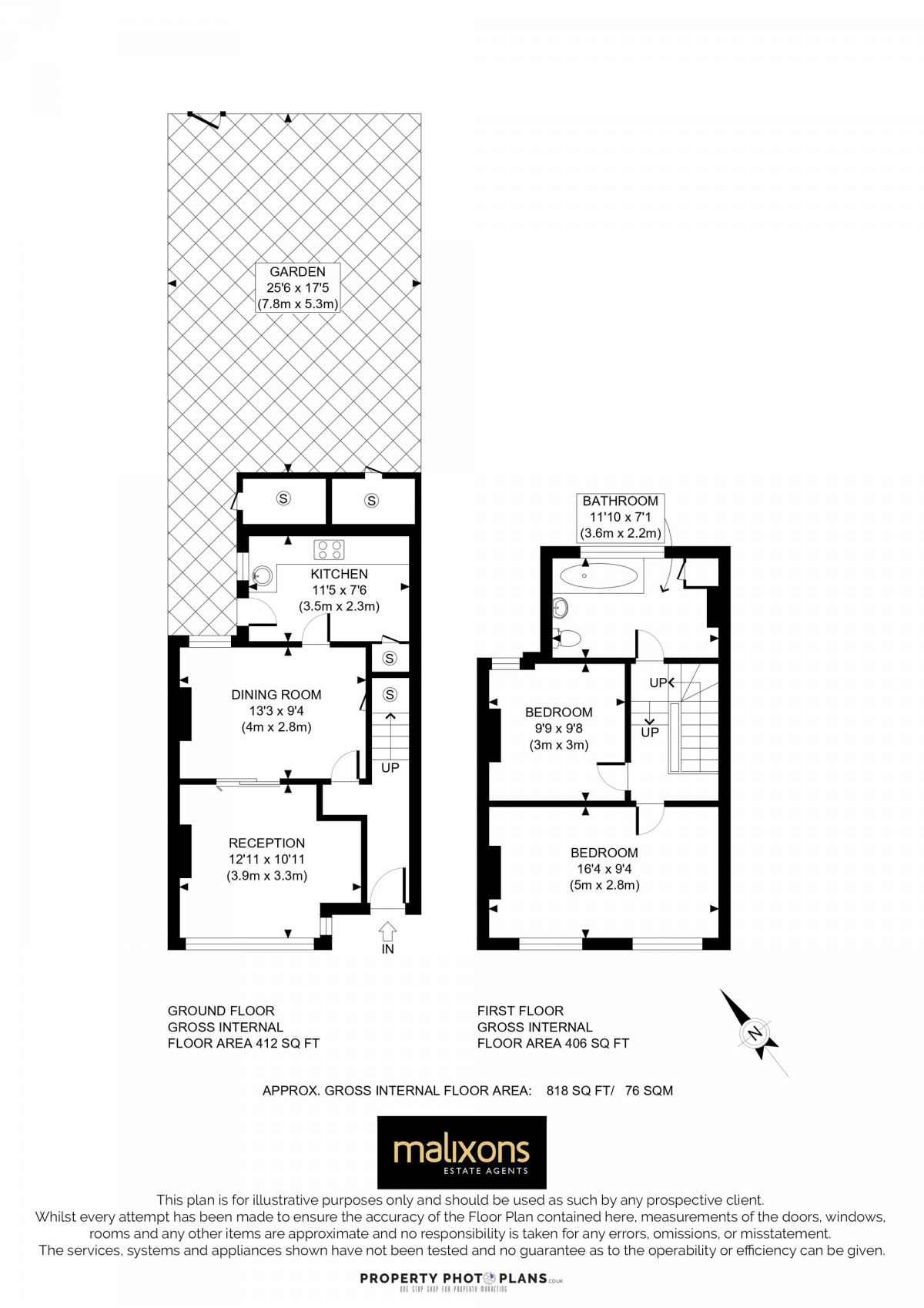 Floorplan for Lower Road, Kenley, CR8