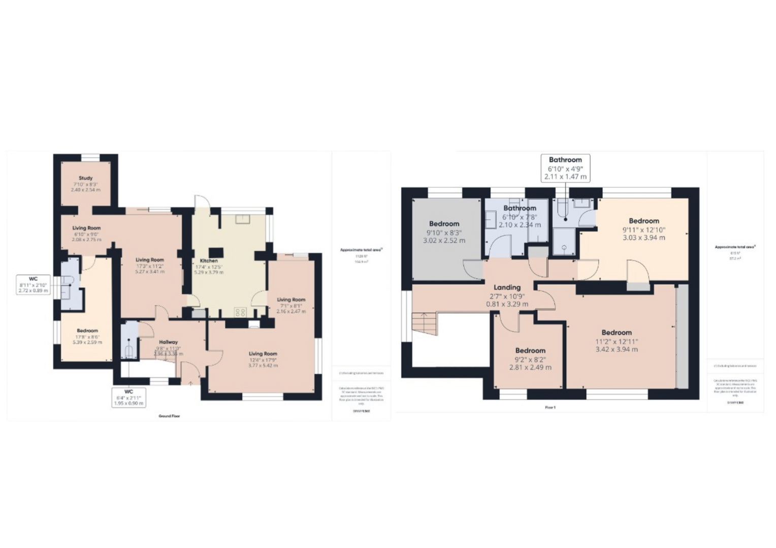 Floorplan for Abbotsway, Penwortham, PR1 0BD