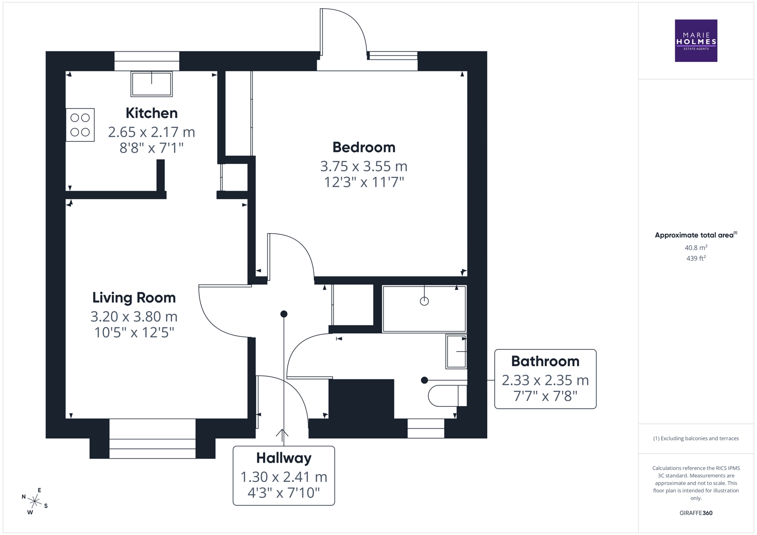 Floorplan for Crownlee, Penwortham, PR1 0PA