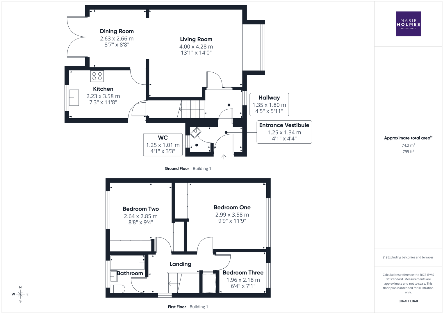 Floorplan for Blackberry Way, Penwortham, PR1 9LQ