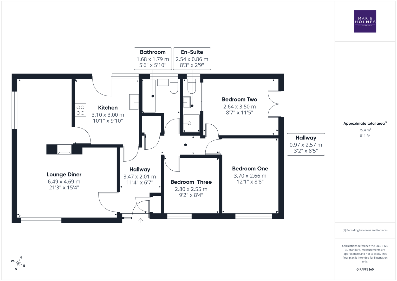 Floorplan for Farfield, Penwortham, PR1 9YQ