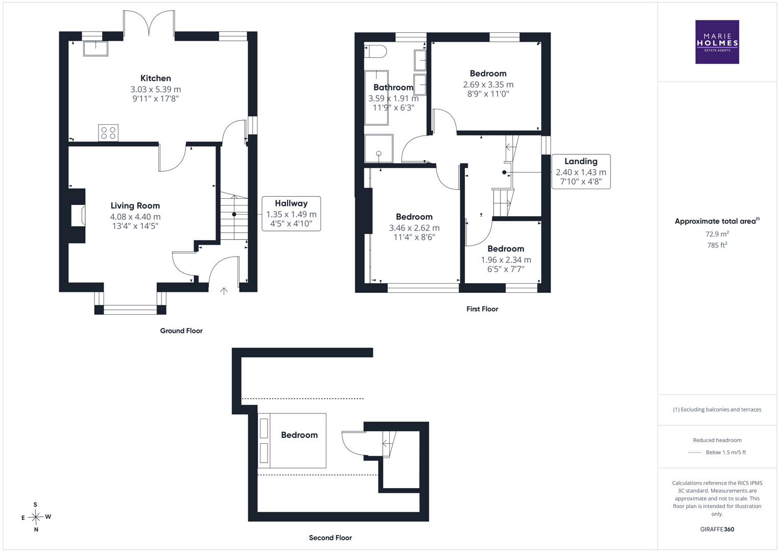 Floorplan for Lulworth Road, Fulwood, PR2 8EY