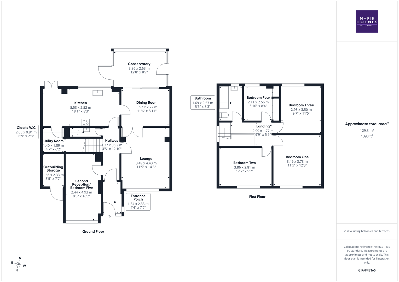 Floorplan for Ridgemont, Fulwood, Preston, PR2 3FQ