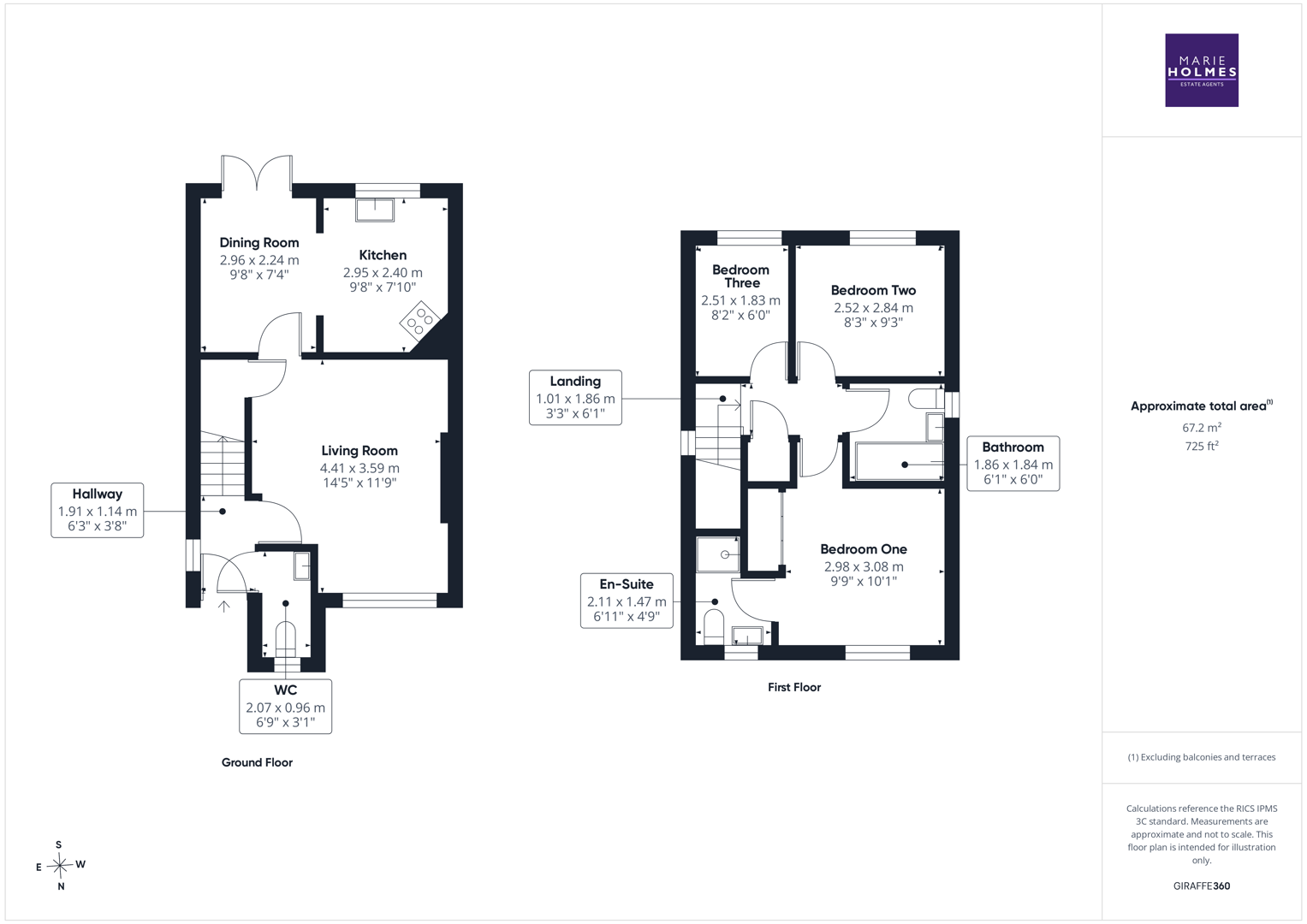 Floorplan for Stephenage Park, Penwortham, Preston, PR1 9SH