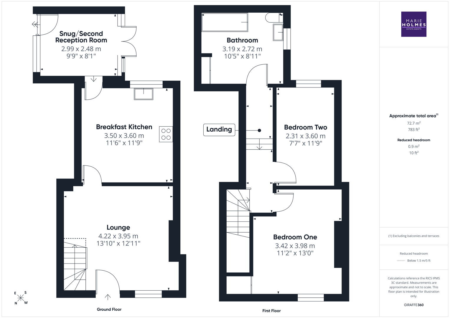 Floorplan for Cannon Hill, Ashton-On-Ribble, Preston, PR2 2RR
