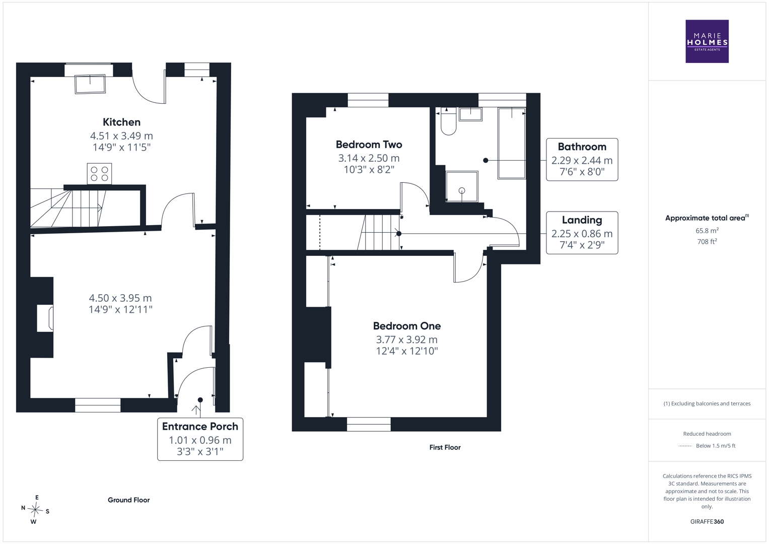 Floorplan for Garstang Road South, Wesham, Preston, PR4 3BH