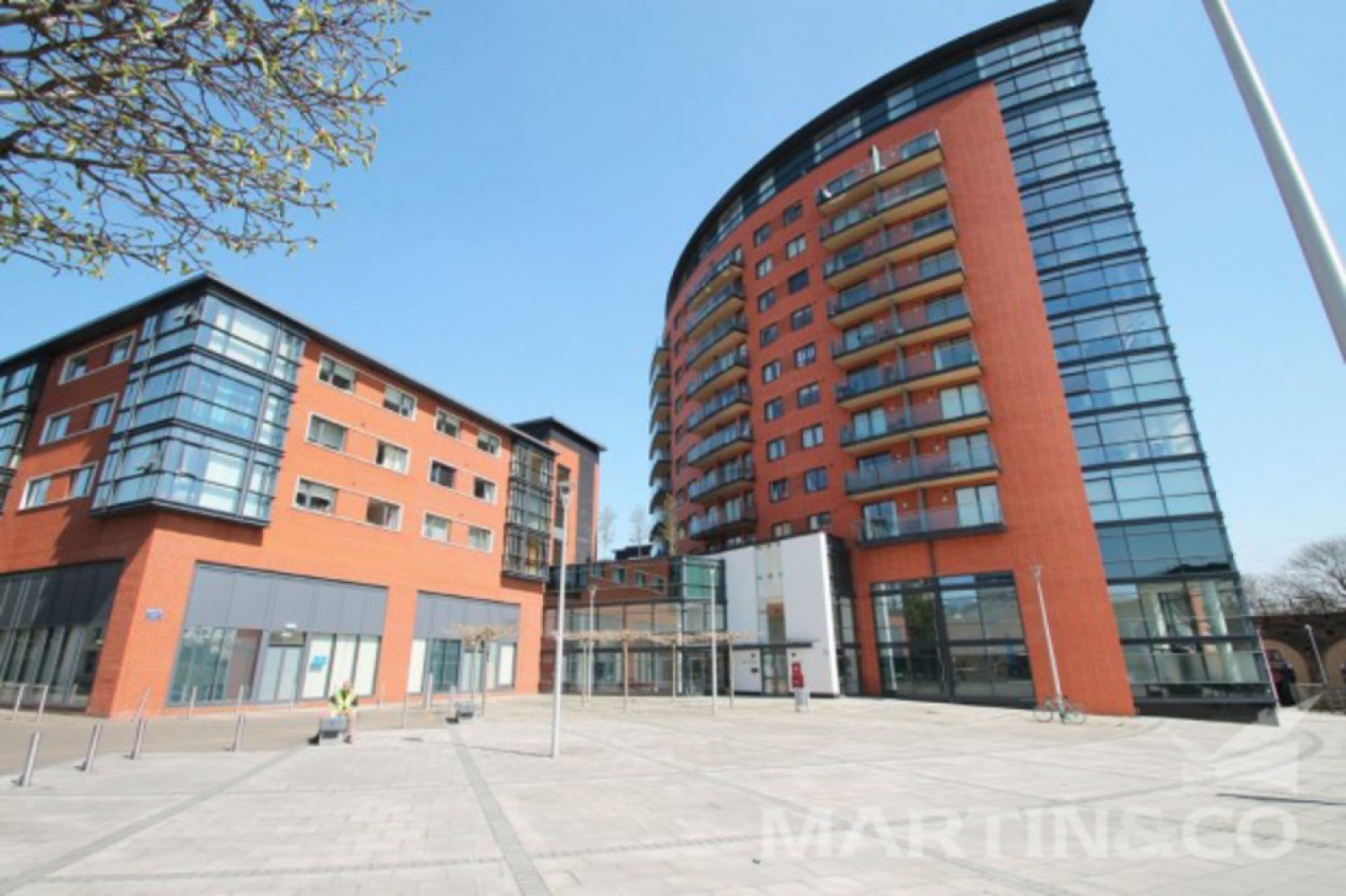 1 bedroom Flat for Letting Wells Crescent, Marconi Plaza