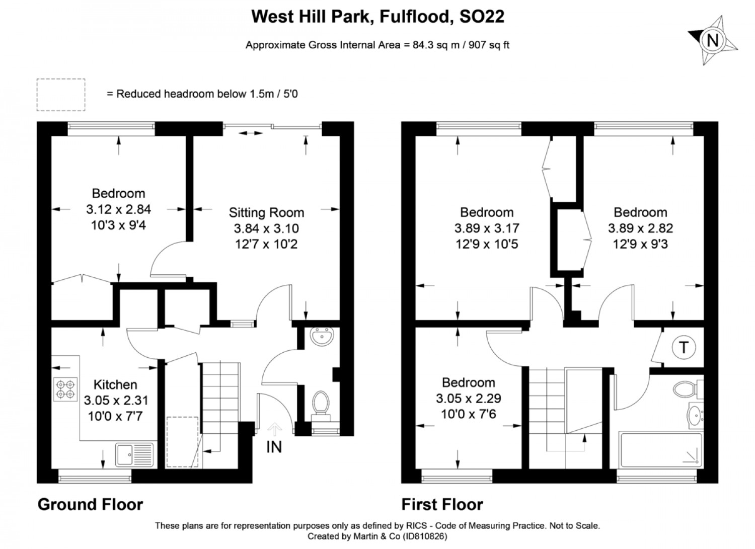 4 bedroom House in West Hill Park, Winchester