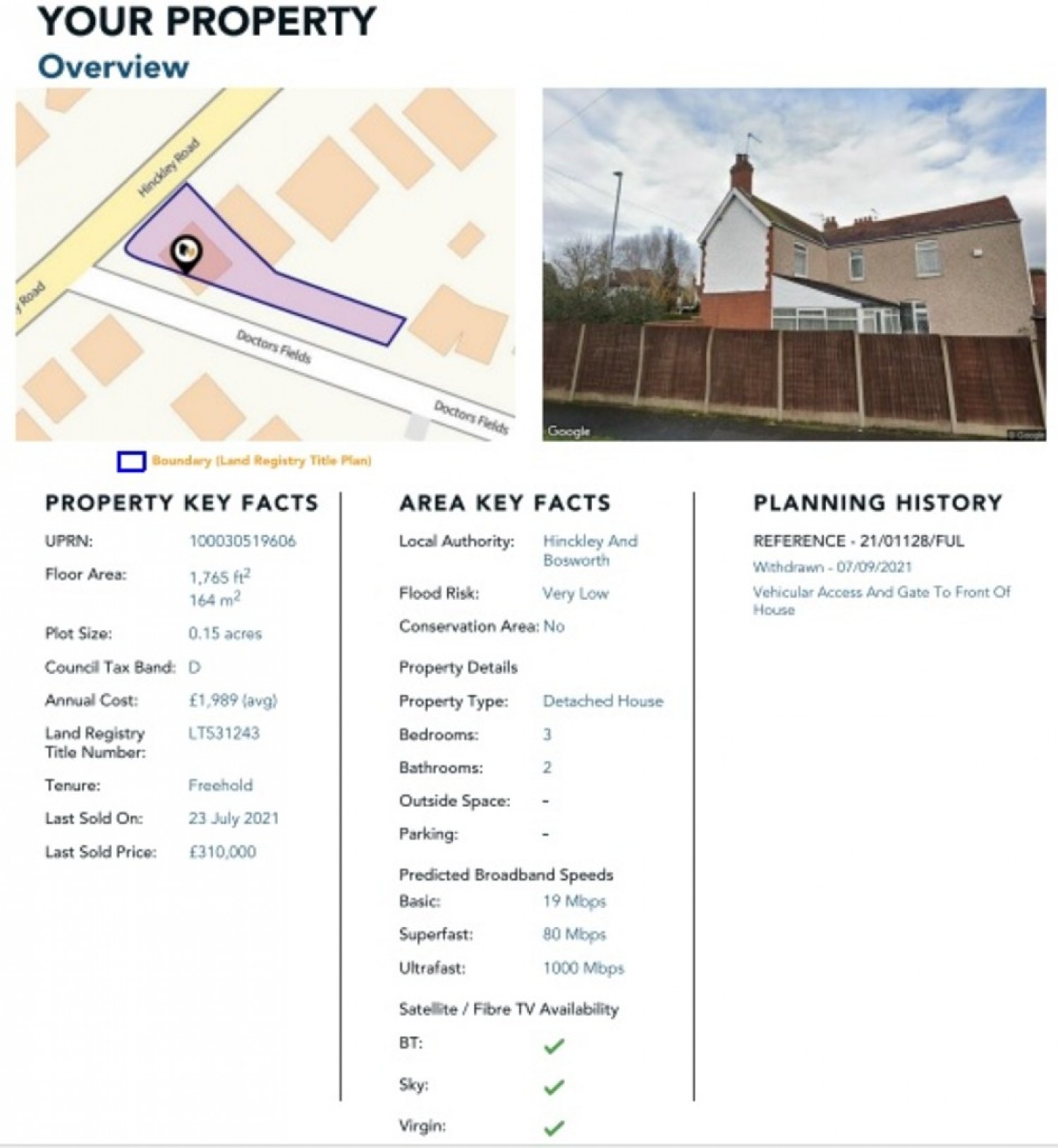 Hinckley Road, Earl Shilton