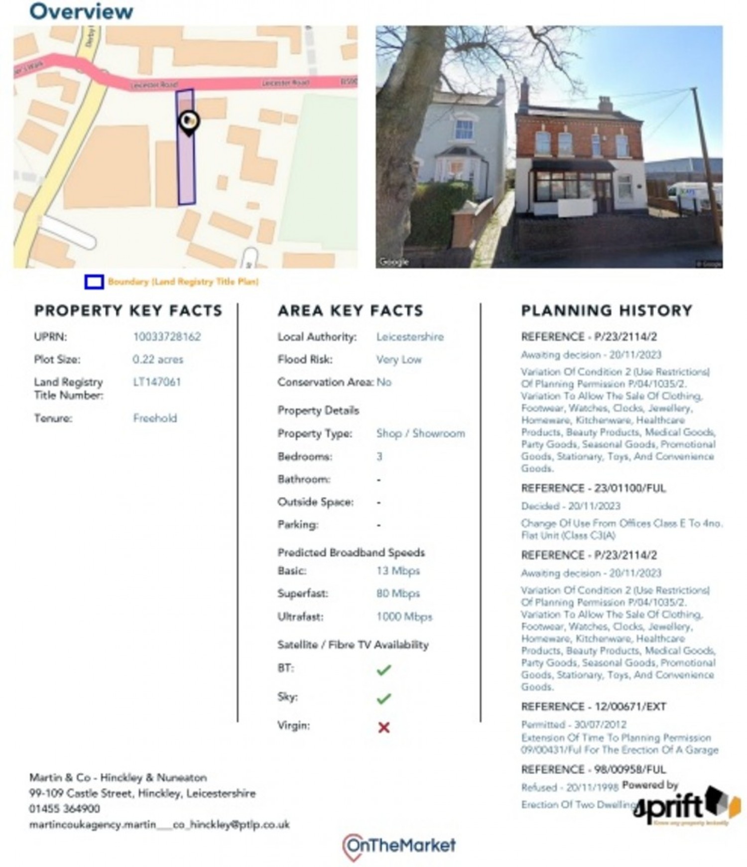 Leicester Road, Hinckley