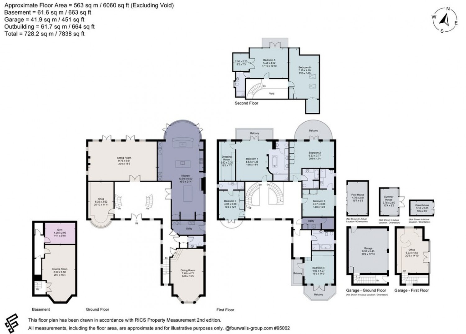 7 bedroom House for Letting Branksome Park, Poole