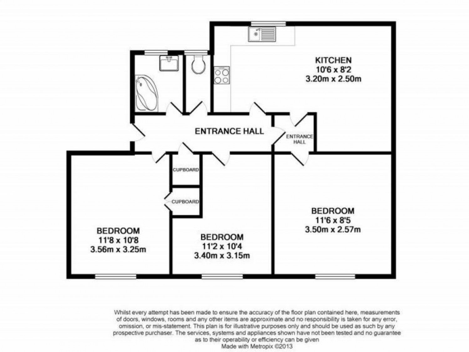 3 bedroom Flat for Letting Downs Road, Canterbury