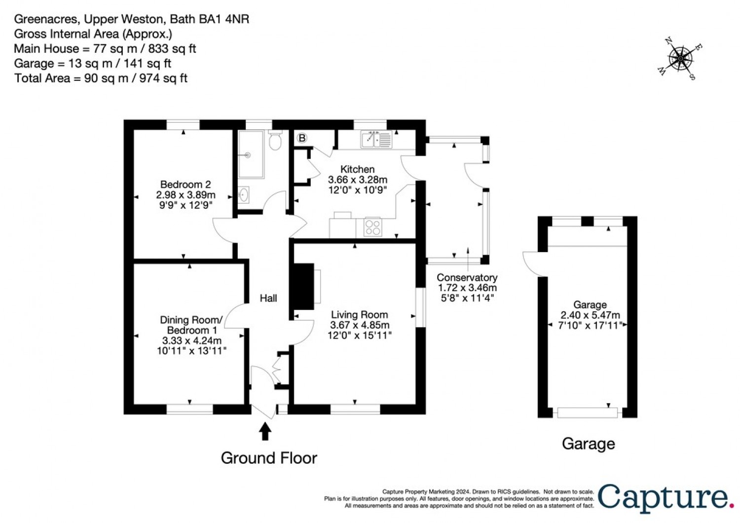 Greenacres, Upper Weston, Bath