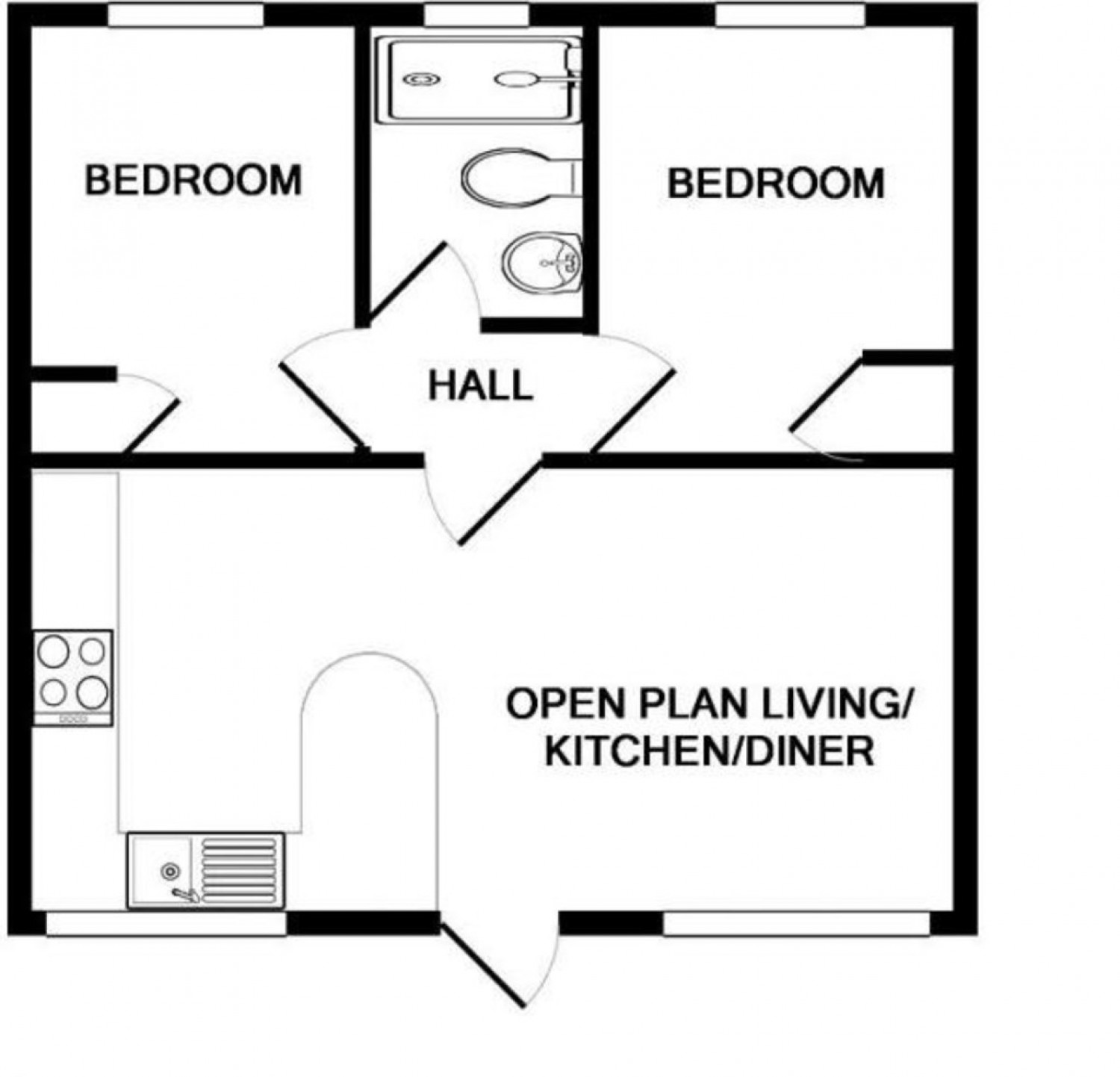 2 bedroom Bungalow for Letting Lelant