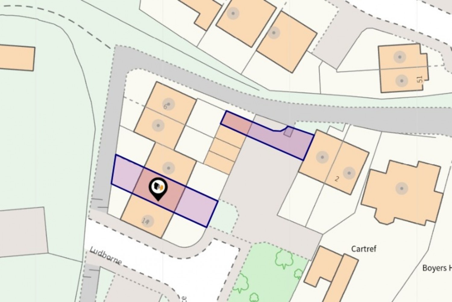 Ludborne Place, Westbury
