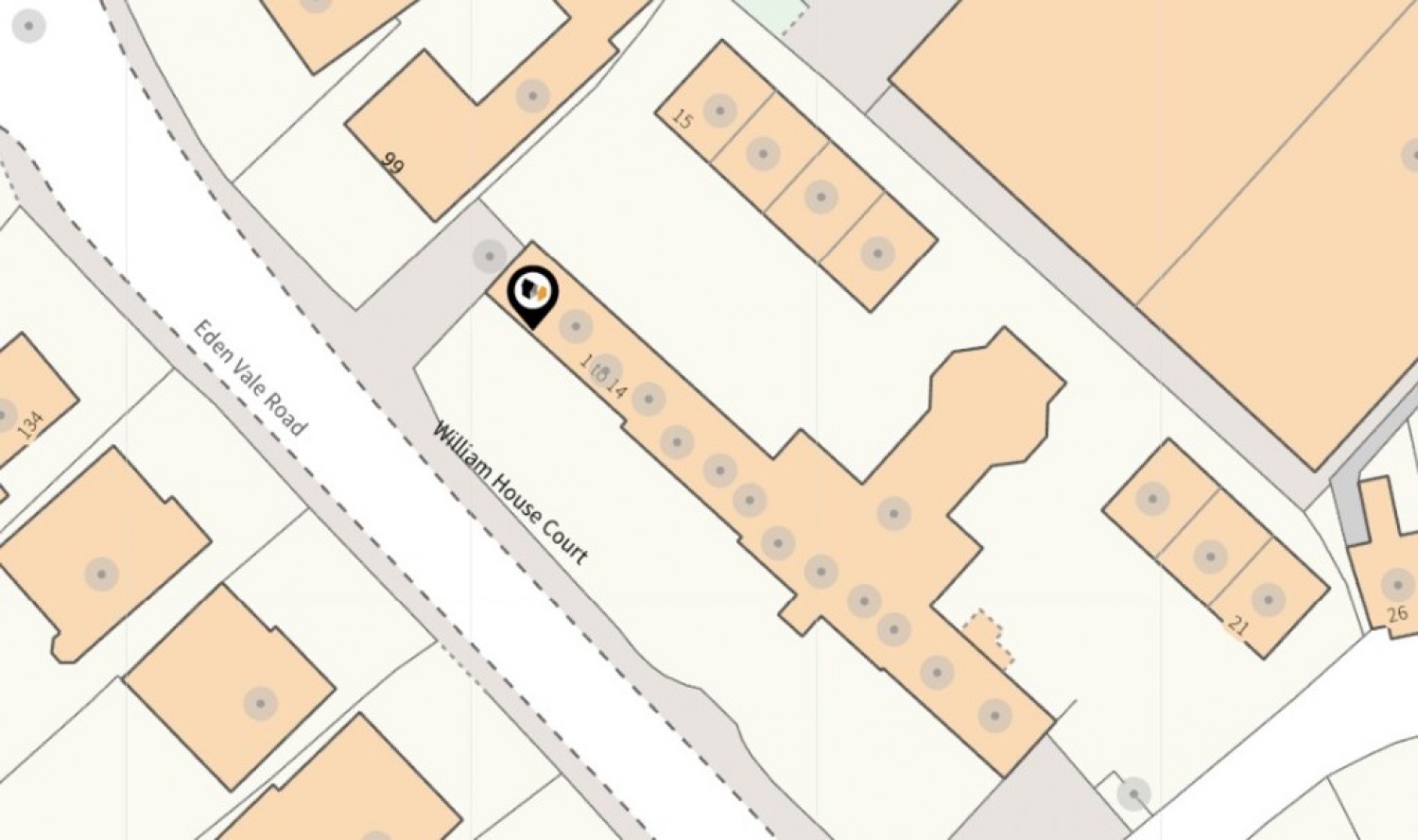 2 bedroom Property for Sale William House Court, Westbury