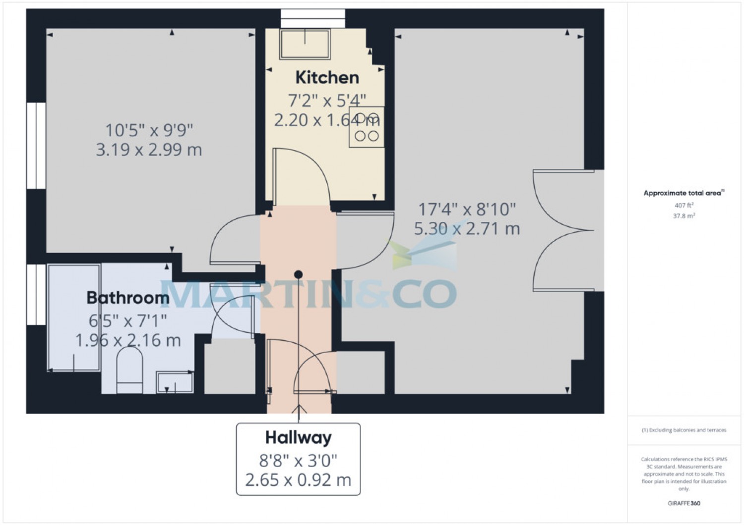 1 bedroom Flat for Sale Hamilton Court, Brighton Marina