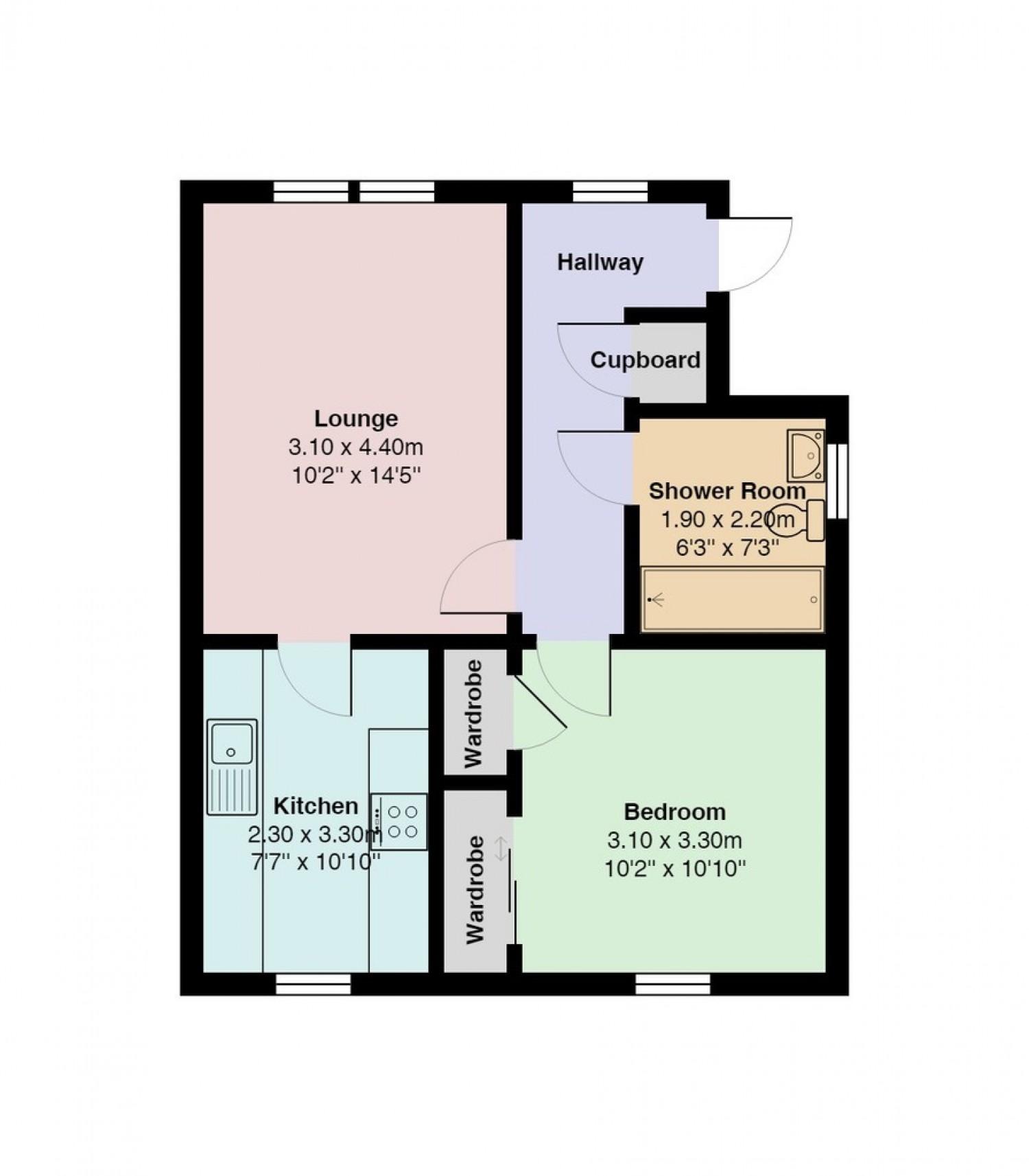 1 bedroom Flat for Letting Benvie Road, Dundee