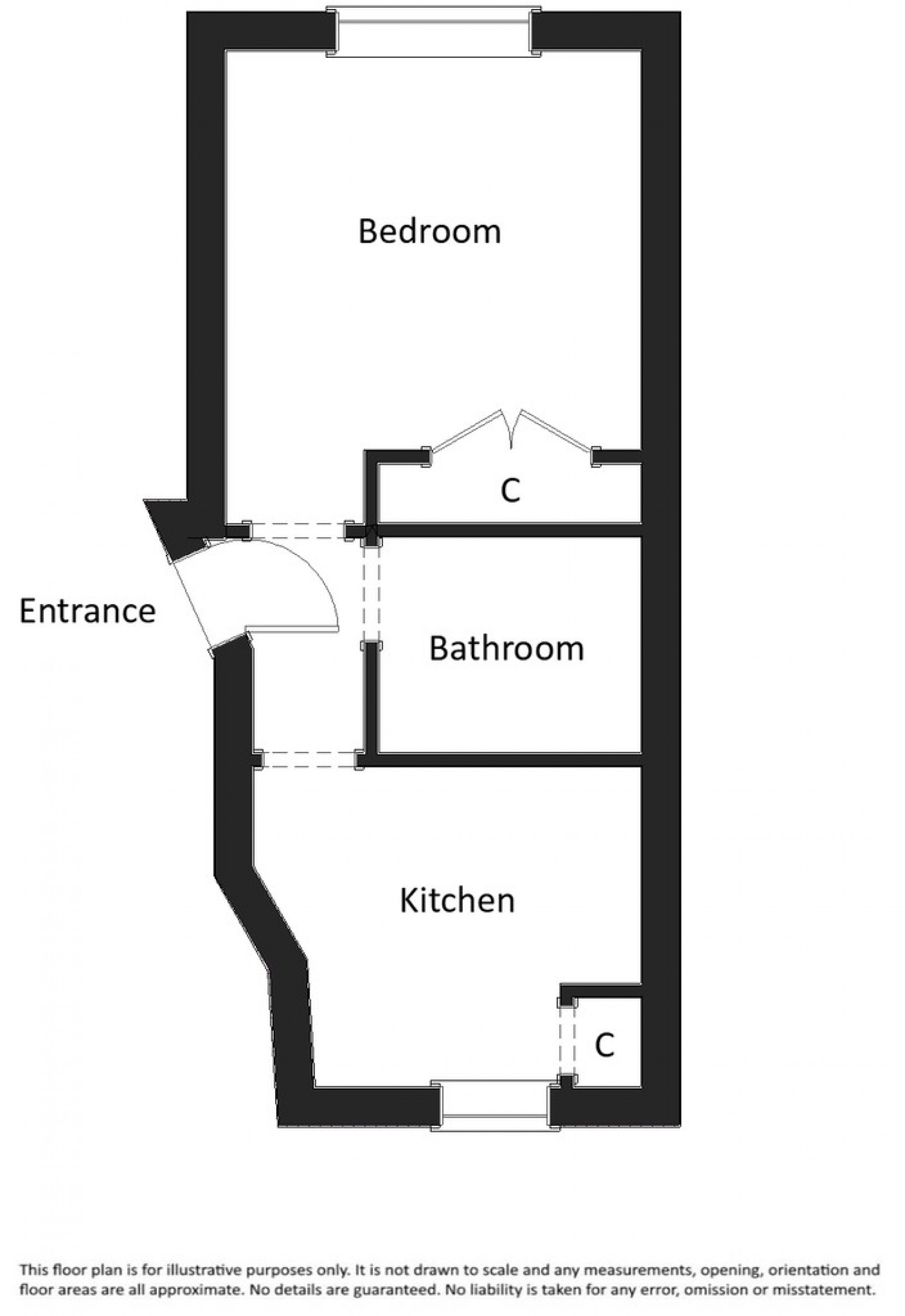 1 bedroom Flat for Letting Black Street, Dundee