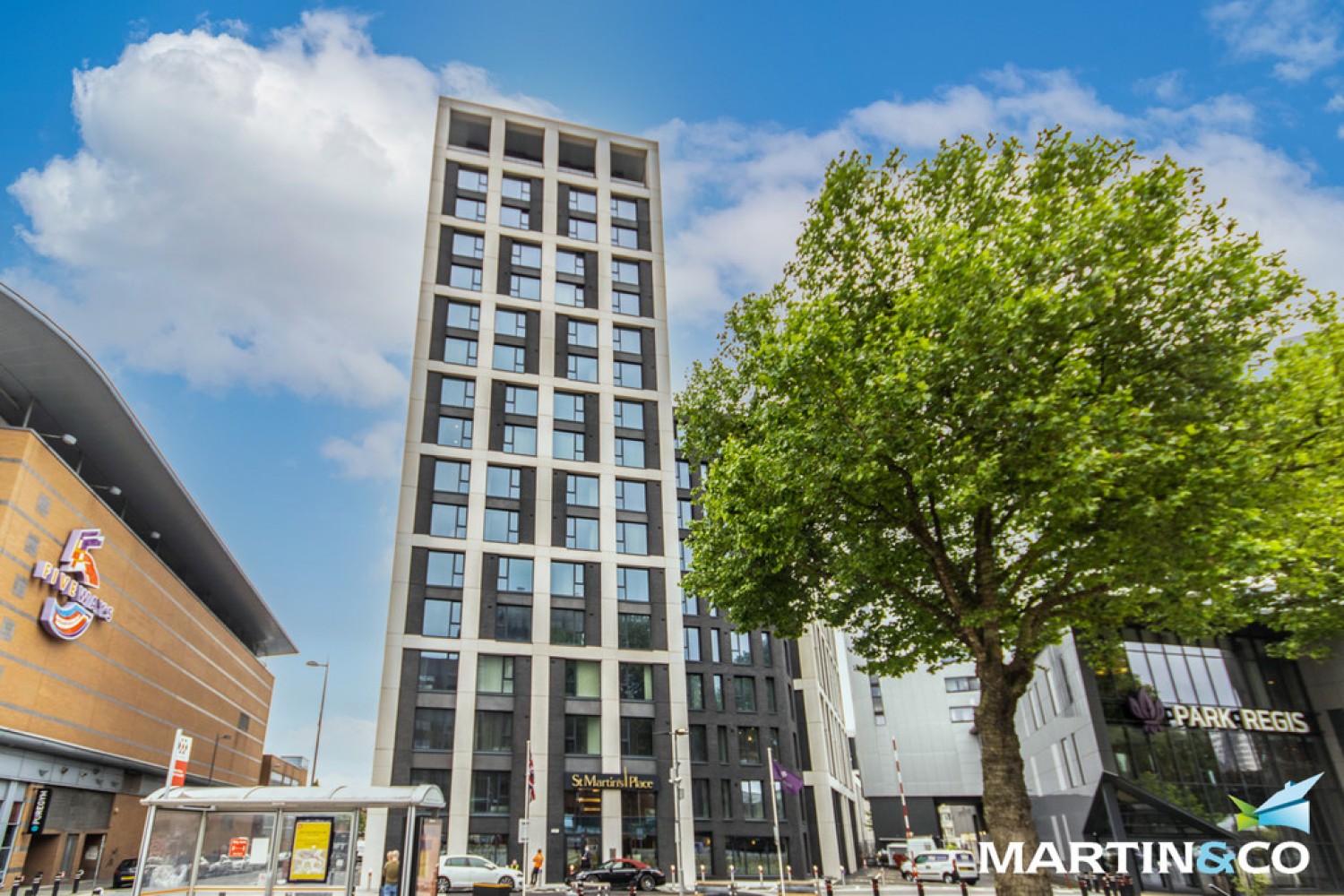 1 bedroom Flat for Letting St Martins Place, Broad Street, Birmingham, B15