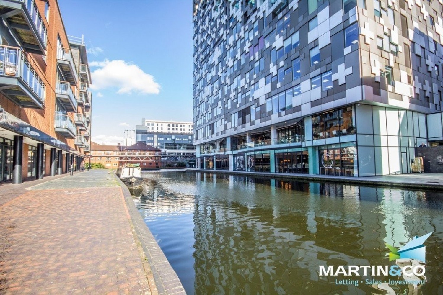 1 bedroom Flat for Letting Canal Wharf, Waterfront Walk, Birmingham, B1