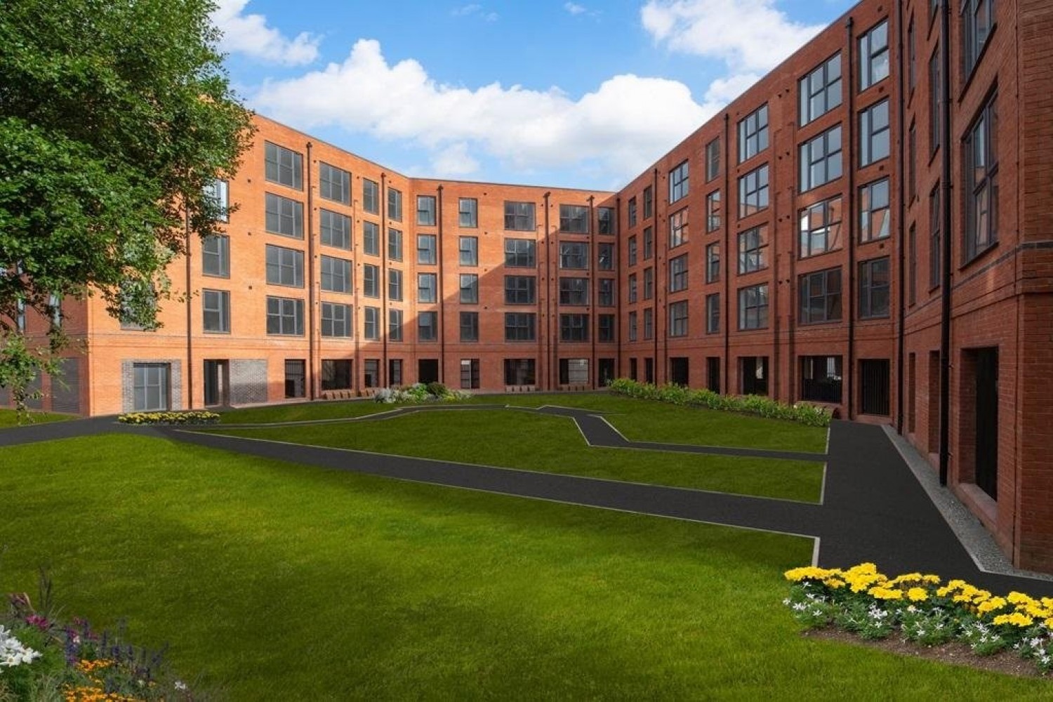 2 bedroom Flat for Letting Berrington Place, St Lukes Road, Birmingham, B5
