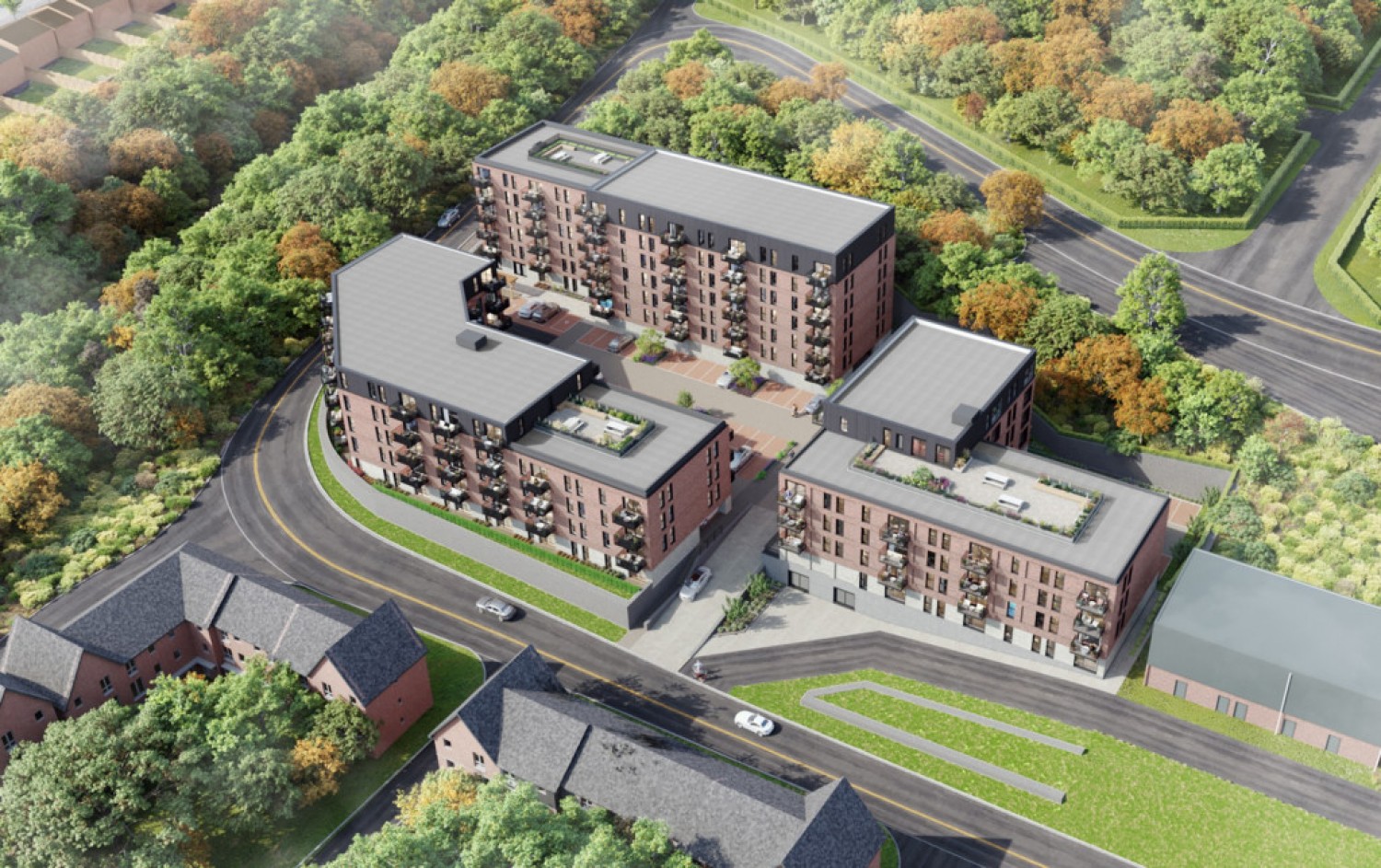 Longbridge New Apartments, Dalmuir Road, Longbridge, Birmingham, B31