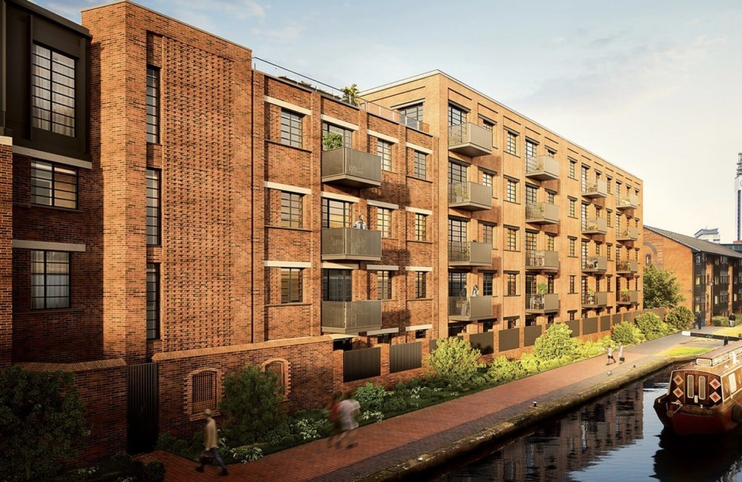 2 bedroom Flat for Letting Lockside House, Scotland Street, Birmingham, B1