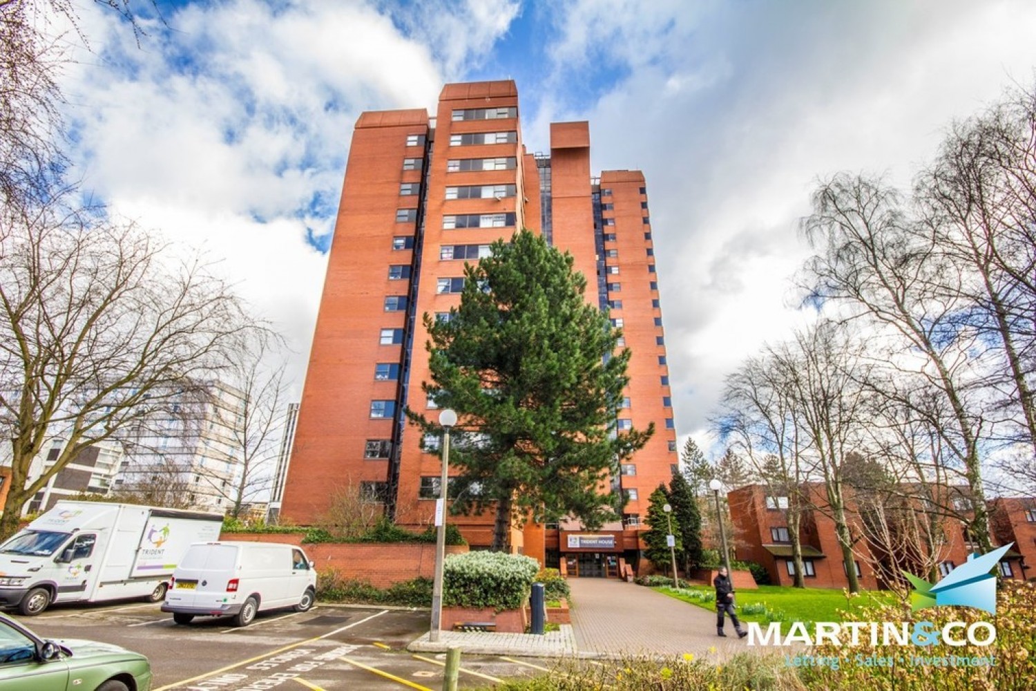 1 bedroom Flat for Letting Trident House, Granville Square, Birmingham, B15