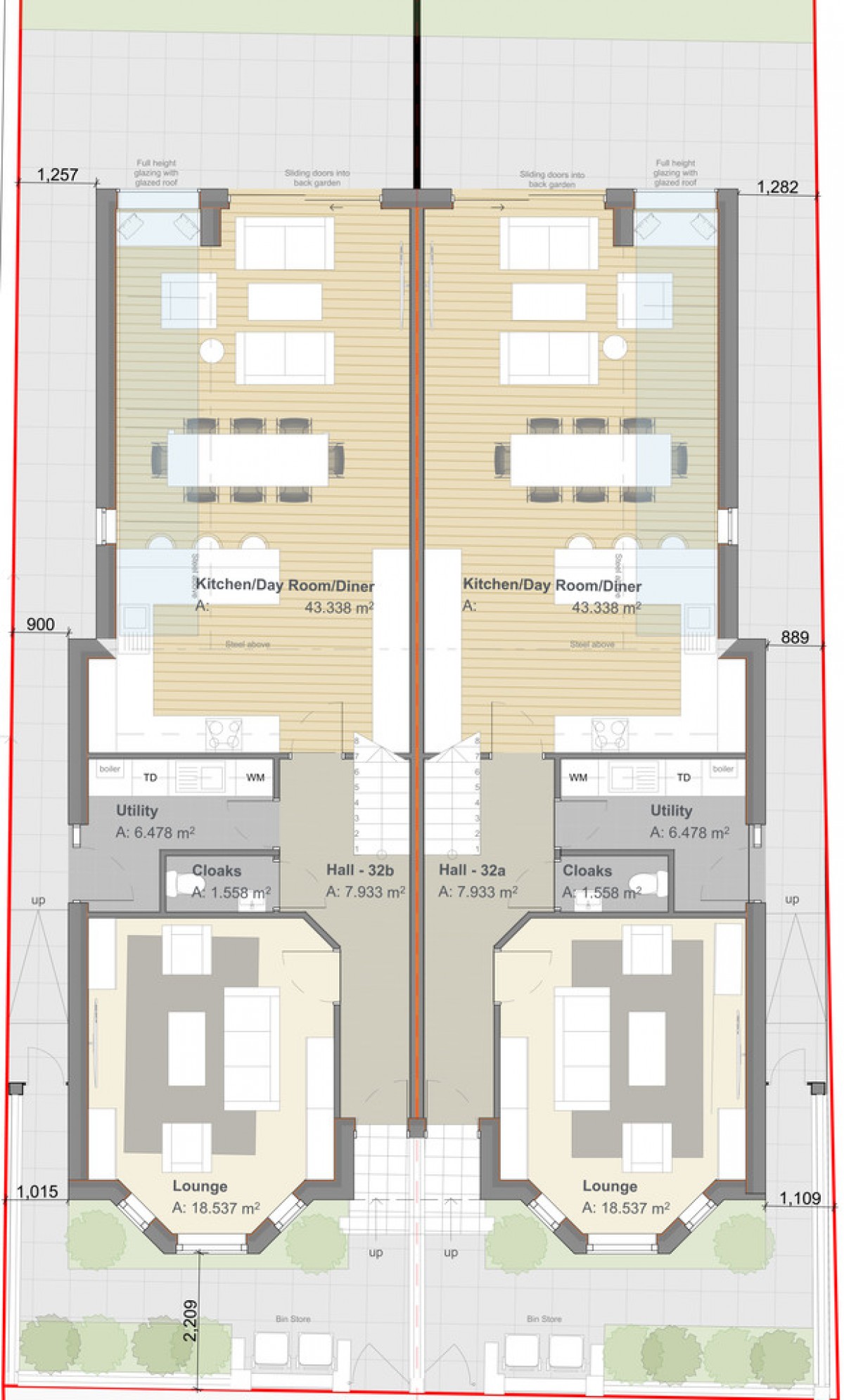 Plot of land, 32 Russell Terrace