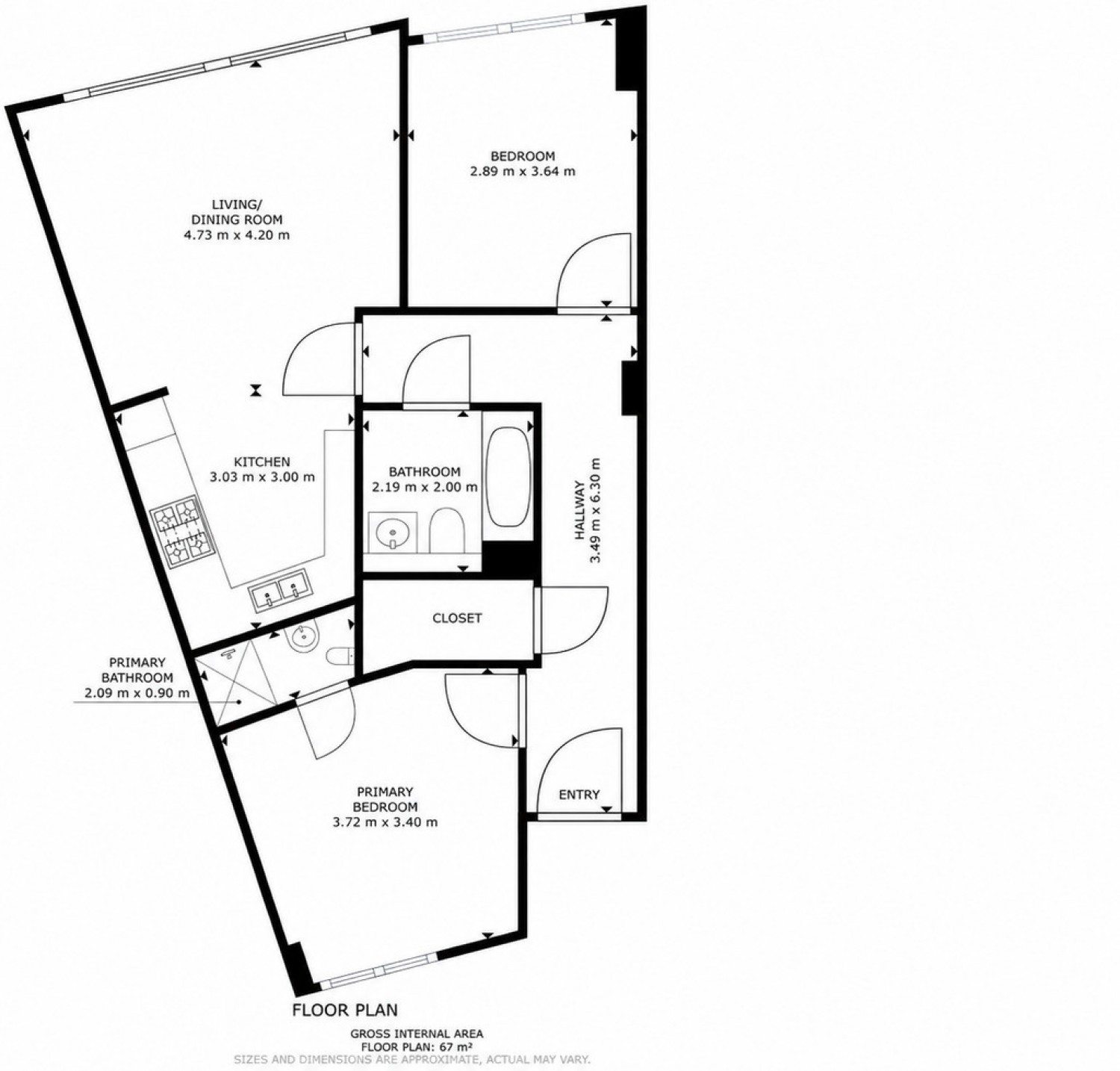 2 bedroom Flat for Sale Hill Quays Block B, 8 Commercial Street