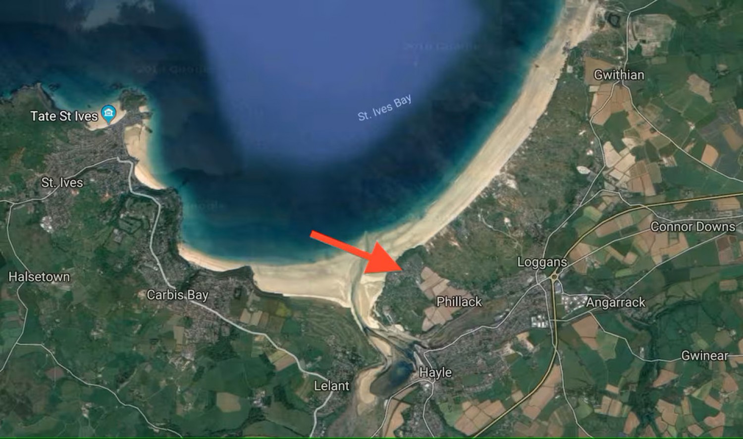 Riviere Towans, St Ives Bay