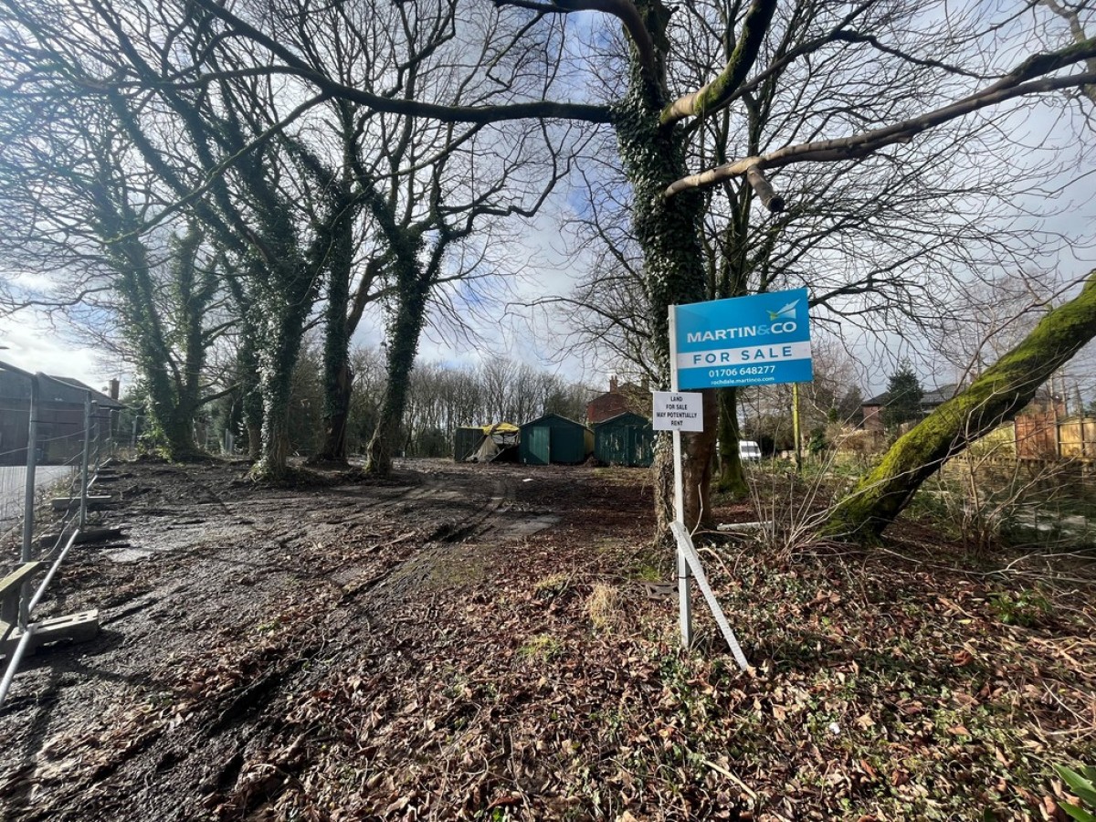 Land For Sale, Burwell Close, OL12 6DH