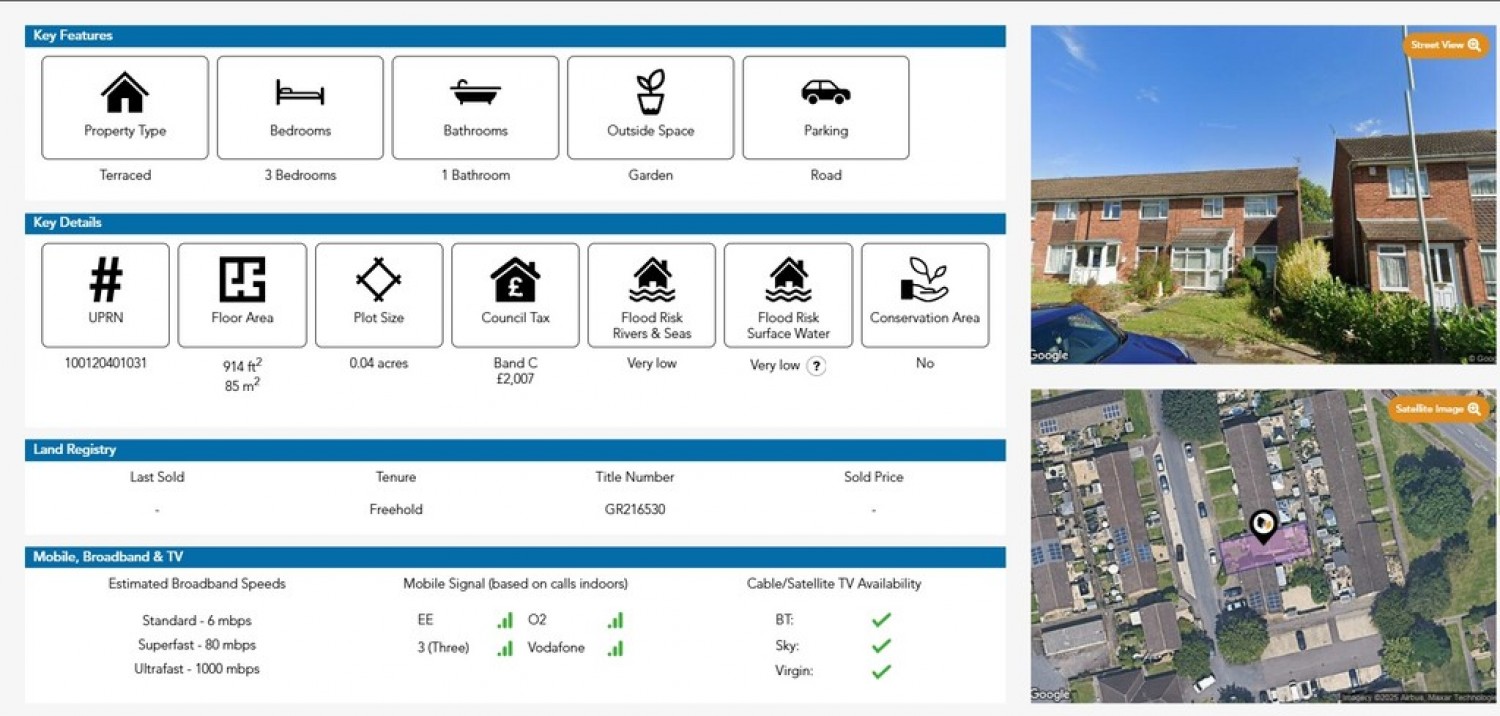 3 bedroom House for Sale Thirlmere Road, Cheltenham, Gloucestershire