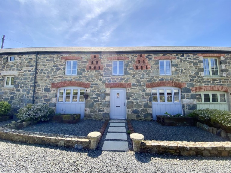 Barn conversion in rural setting, Mullion
