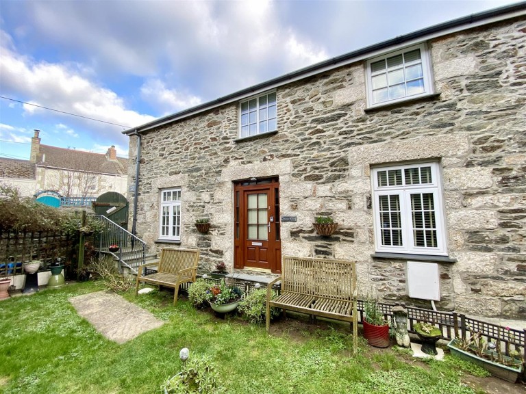Stone fronted cottage near village centre, Porthleven