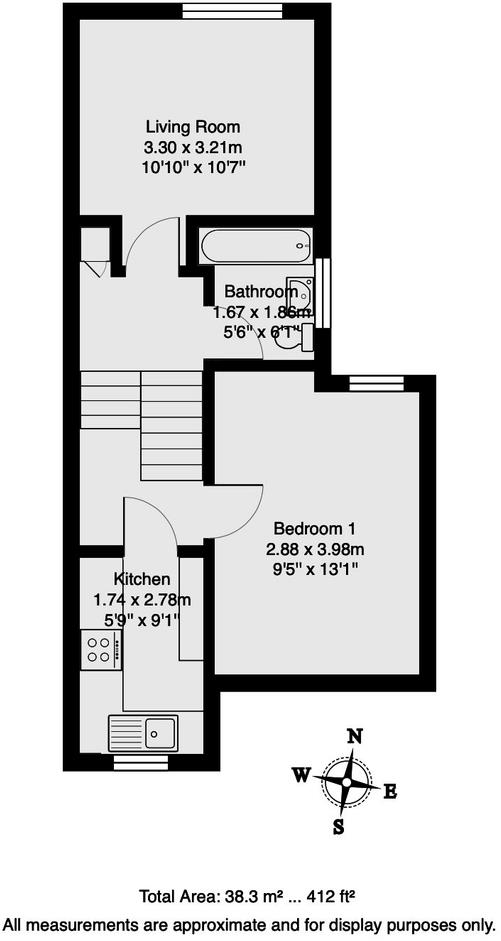 Floorplan for Salisbury Road, Haringey, London