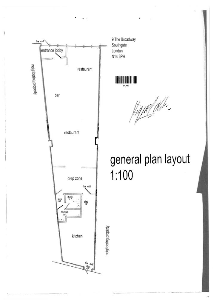 Floorplan for Broadway Parade, N14